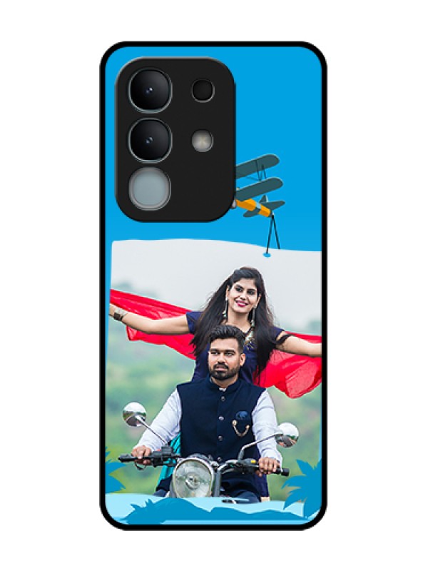 Custom iQOO Z10x 5G Custom Metal Phone Case - Traveller Design