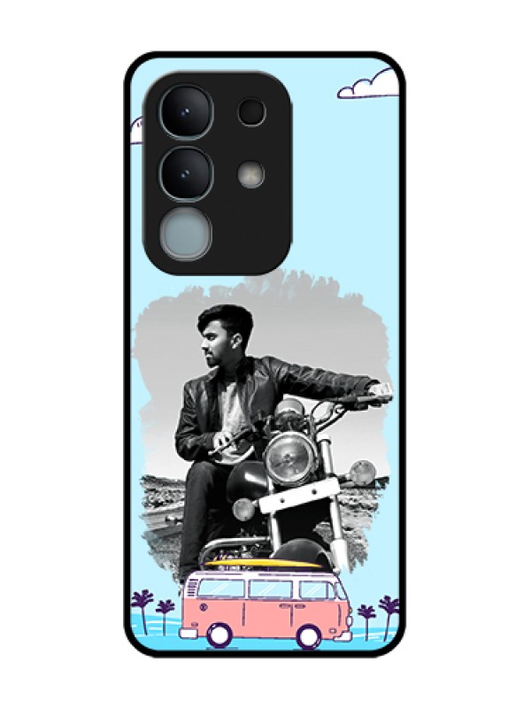 Custom iQOO Z10x 5G Custom Metal Phone Case - Travel & Adventure Design