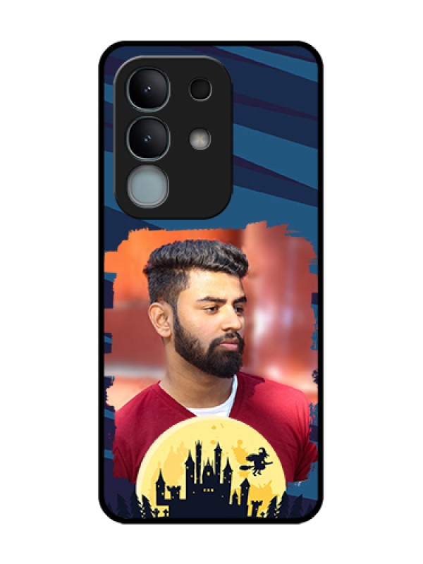 Custom iQOO Z10x 5G Custom Metal Phone Case - Halloween Witch Design