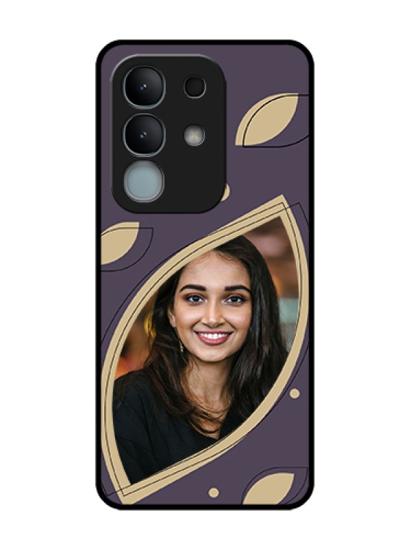 Custom iQOO Z10x 5G Custom Metal Phone Case - Falling Leaf Design