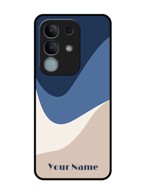 Custom iQOO Z10x 5G Custom Metal Phone Case - Abstract Drip Art Design