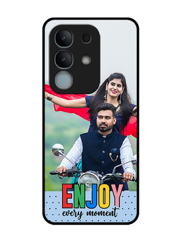 Custom iQOO Z10x 5G Custom Metal Phone Case - Enjoy Every Moment Design