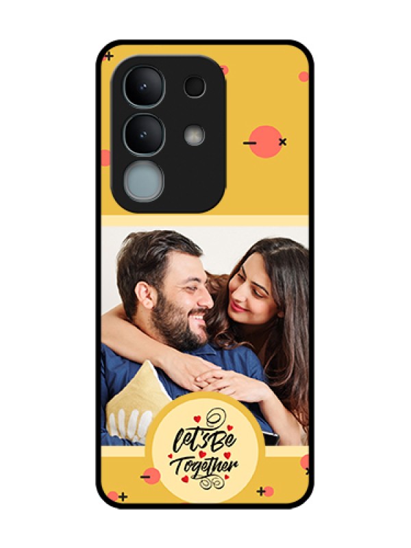 Custom iQOO Z10x 5G Custom Metal Phone Case - Lets Be Together Design