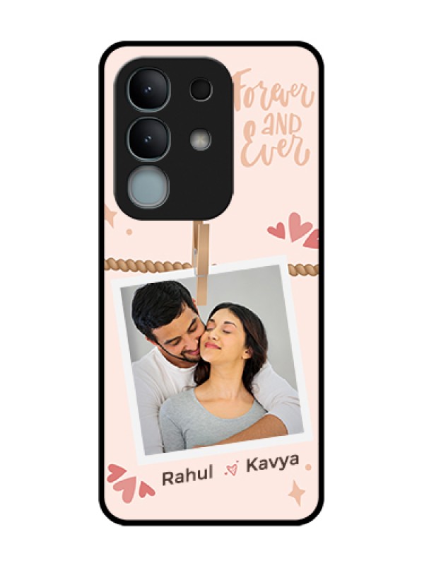 Custom iQOO Z10x 5G Custom Metal Phone Case - Forever And Ever Love Design