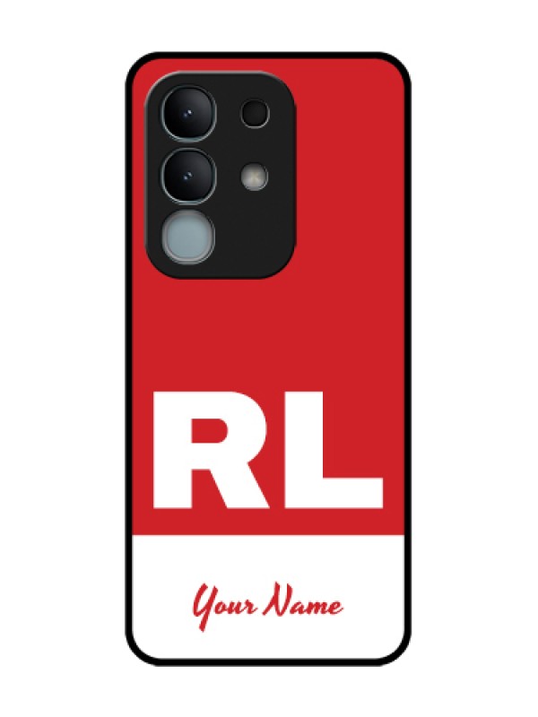 Custom iQOO Z10x 5G Custom Metal Phone Case - Dual Tone Custom Text Design