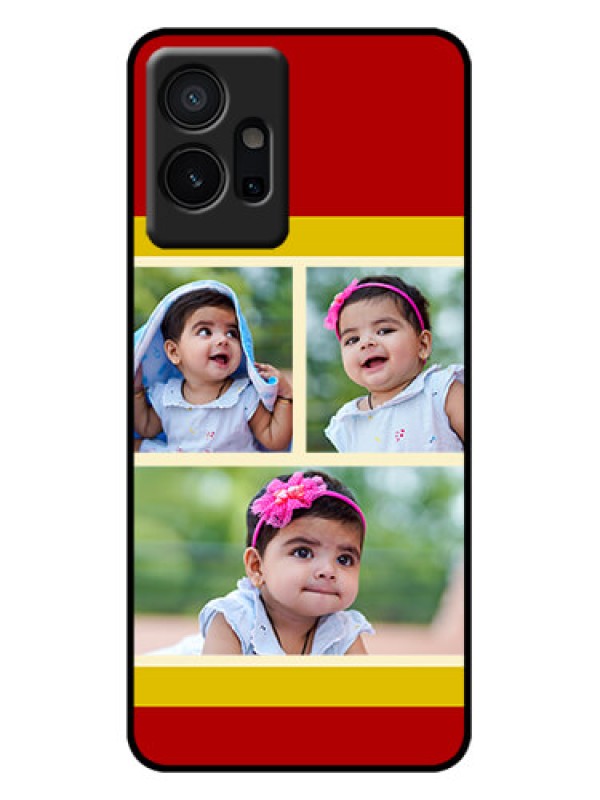 Custom iQOO Z6 5G Custom Metal Phone Case - Multiple Pic Upload Design