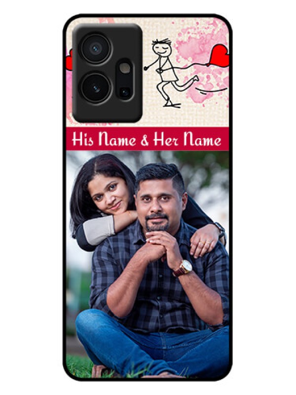 Custom iQOO Z6 5G Custom Metal Phone Case - You And Me Case Design