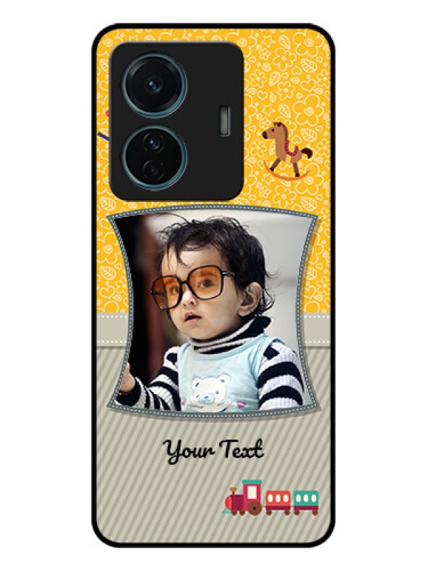 Custom iQOO Z6 Pro 5G Custom Metal Phone Case - Baby Picture Upload Design