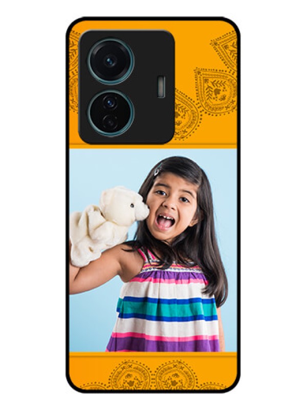 Custom iQOO Z6 Pro 5G Custom Metal Phone Case - Photo Wedding Design