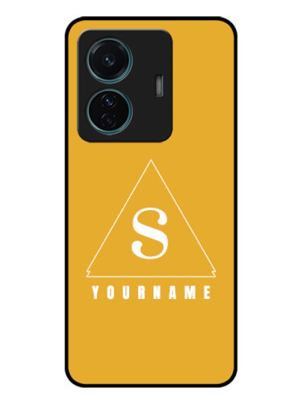 Custom iQOO Z6 Pro 5G Custom Metal Phone Case - Simple Triangle Design