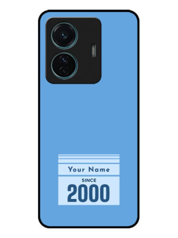 Custom iQOO Z6 Pro 5G Custom Metal Phone Case - Custom Year Of Birth Design