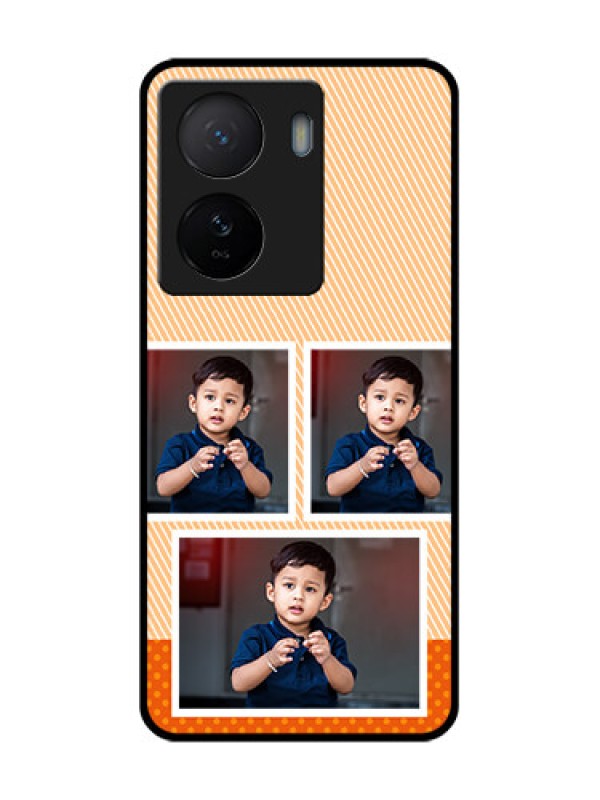 Custom iQOO Z7 5G Custom Metal Phone Case - Bulk Photos Upload Design