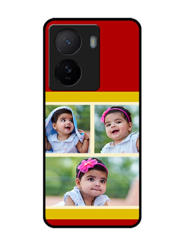 Custom iQOO Z7 5G Custom Metal Phone Case - Multiple Pic Upload Design