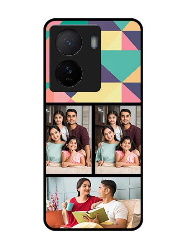 Custom iQOO Z7 5G Custom Metal Phone Case - Bulk Pic Upload Design