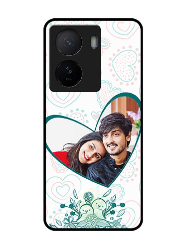 Custom iQOO Z7 5G Custom Metal Phone Case - Premium Couple Design