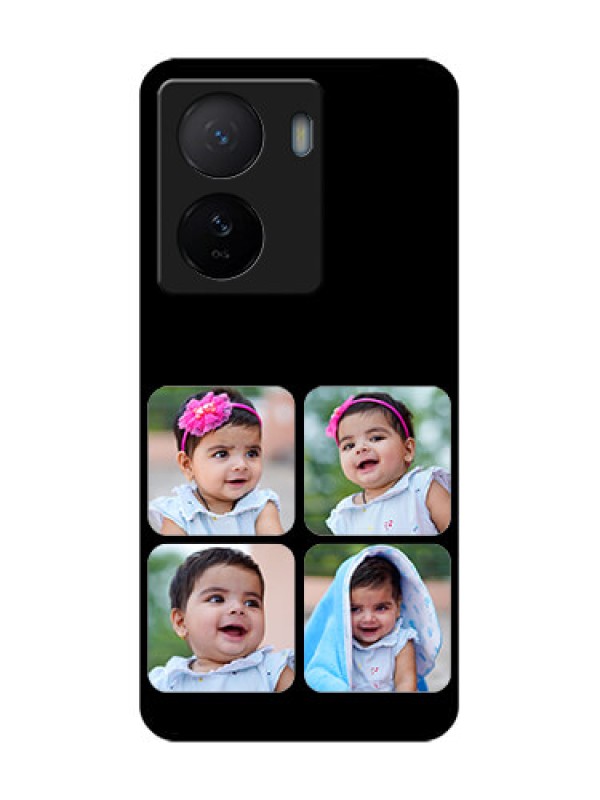 Custom iQOO Z7 5G Custom Metal Phone Case - Multiple Pictures Design