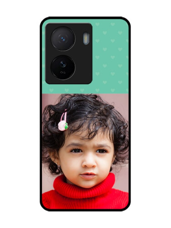 Custom iQOO Z7 5G Custom Metal Phone Case - Lovers Picture Design