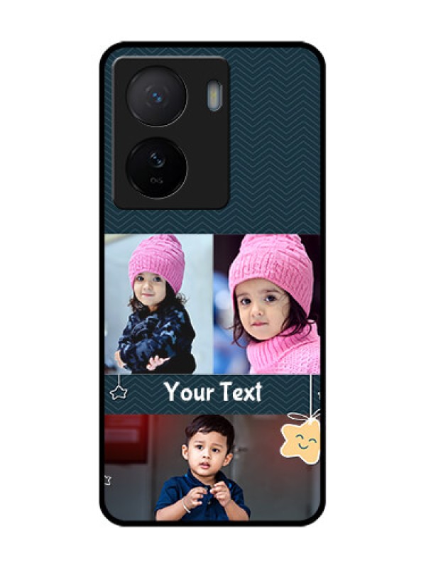 Custom iQOO Z7 5G Custom Metal Phone Case - Hanging Stars Design