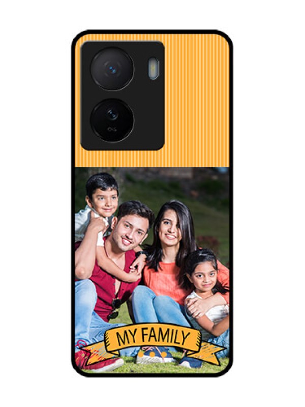 Custom iQOO Z7 5G Custom Metal Phone Case - My Family Design