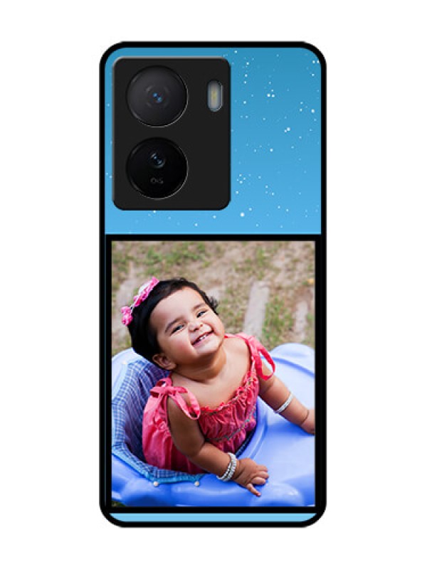 Custom iQOO Z7 5G Custom Metal Phone Case - Wave Pattern Colorful Design