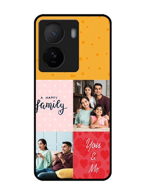 Custom iQOO Z7 5G Custom Metal Phone Case - Images With Quotes Design