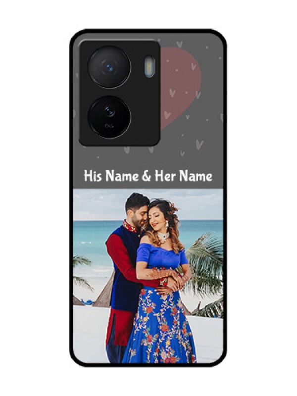 Custom iQOO Z7 5G Custom Metal Phone Case - Buy Love Design With Photo Online