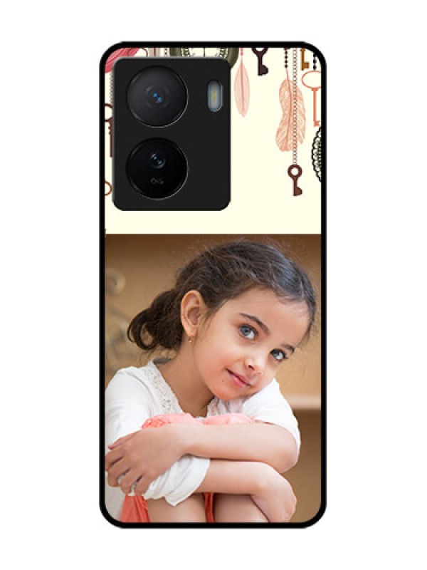 Custom iQOO Z7 5G Custom Metal Phone Case - Boho Style Design