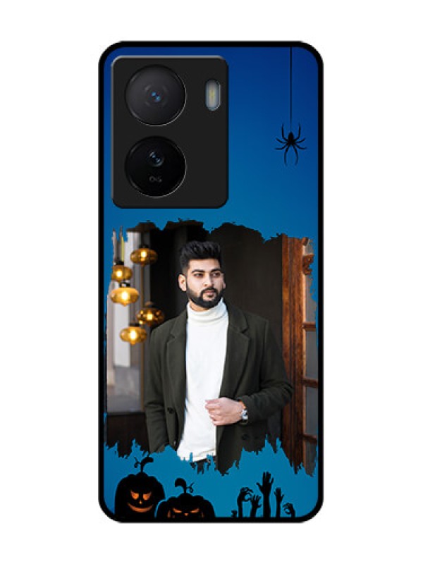 Custom iQOO Z7 5G Custom Metal Phone Case - With Pro Halloween Design