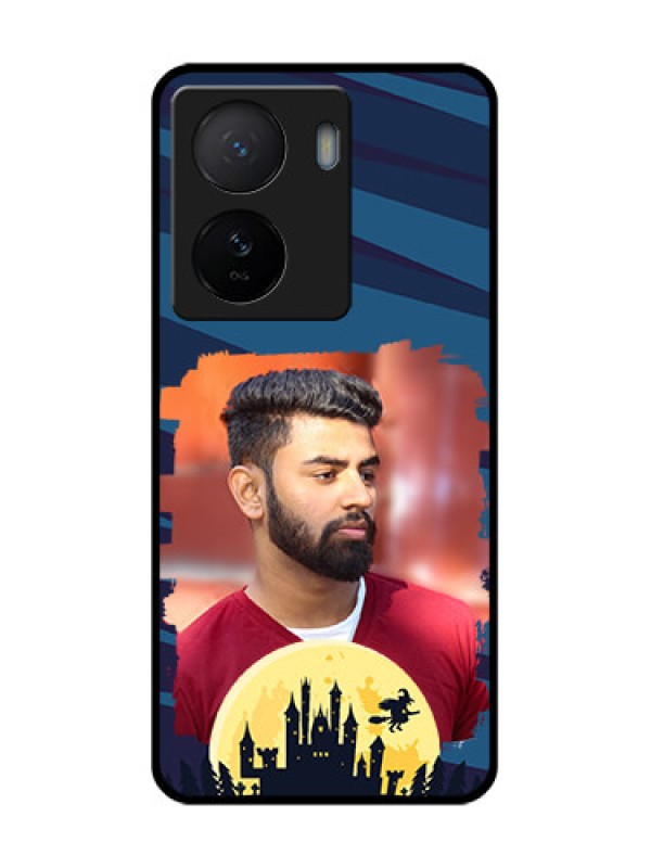 Custom iQOO Z7 5G Custom Metal Phone Case - Halloween Witch Design