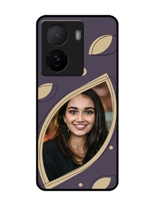 Custom iQOO Z7 5G Custom Metal Phone Case - Falling Leaf Design