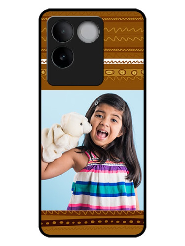 Custom iQOO Z7 Pro 5G Custom Metal Phone CaseFriends Picture Upload Design