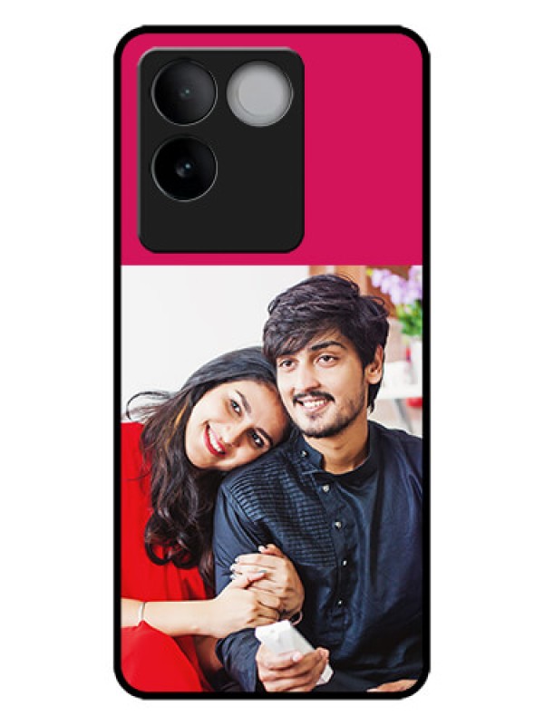 Custom iQOO Z7 Pro 5G Custom Metal Phone CaseAnniversary Cover Design