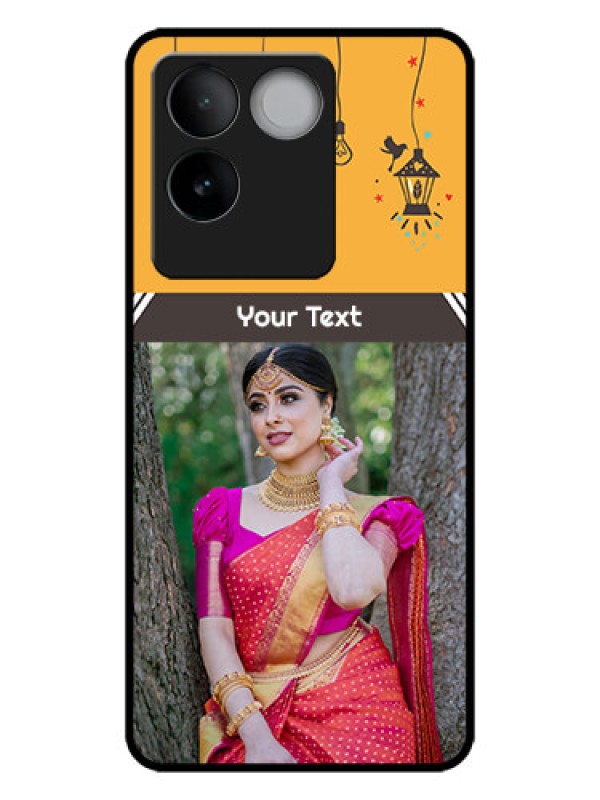 Custom iQOO Z7 Pro 5G Custom Metal Phone CaseWith Family Picture And Icons