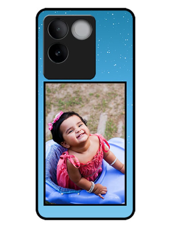 Custom iQOO Z7 Pro 5G Custom Metal Phone CaseWave Pattern Colorful Design