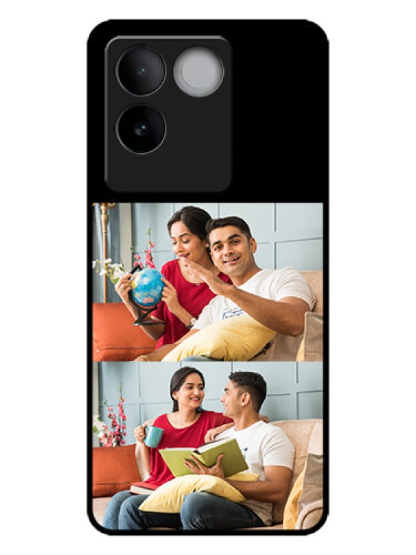 Custom iQOO Z7 Pro 5G Custom Metal Phone Case2 Images Design