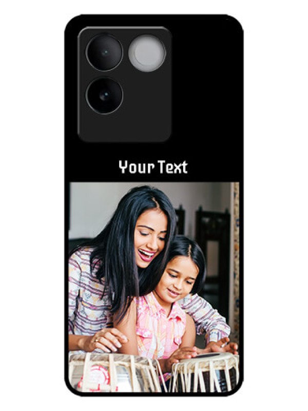 Custom iQOO Z7 Pro 5G Custom Metal Phone CasePhoto With Name Design