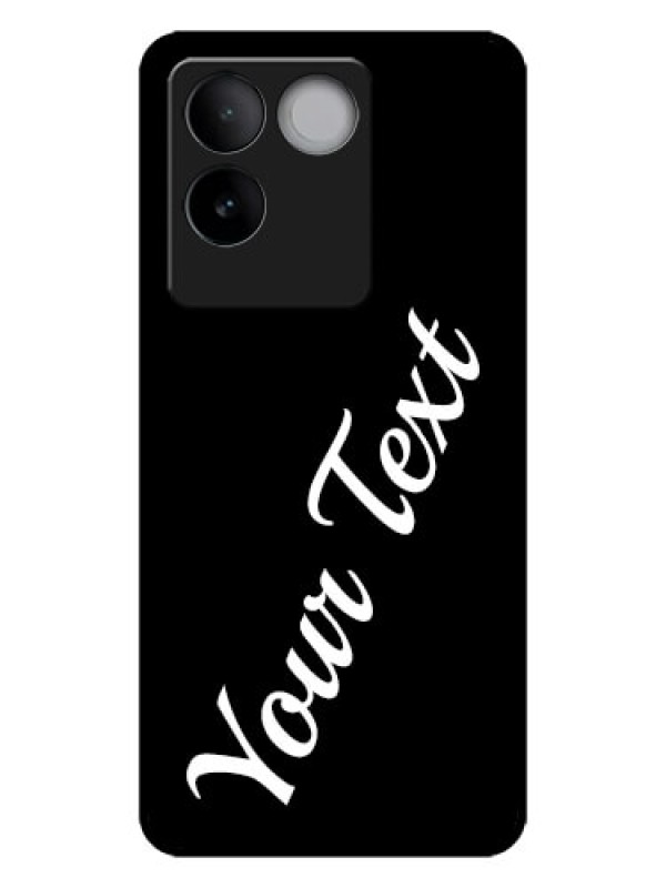 Custom iQOO Z7 Pro 5G Custom Metal Phone CaseWith Your Name Design