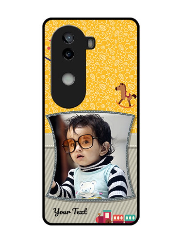 Custom iQOO Z9s 5G Custom Metal Phone Case - Baby Picture Upload Design