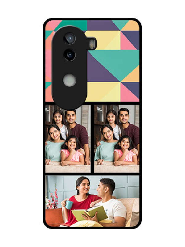 Custom iQOO Z9s 5G Custom Metal Phone Case - Bulk Pic Upload Design