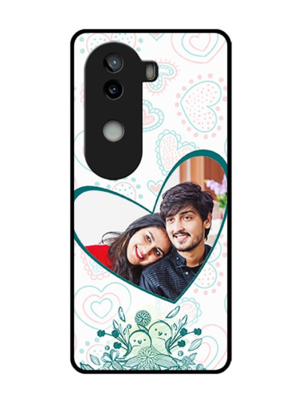 Custom iQOO Z9s 5G Custom Metal Phone Case - Premium Couple Design