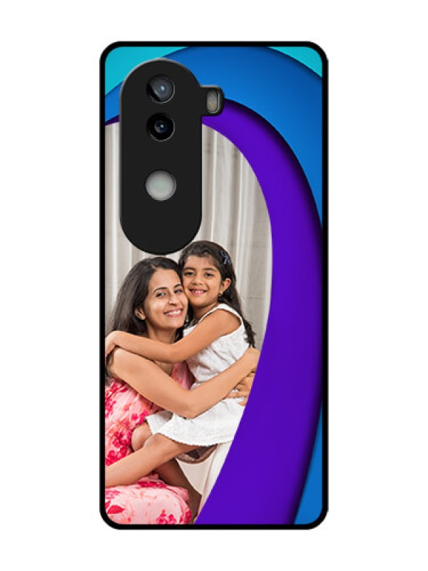 Custom iQOO Z9s 5G Custom Metal Phone Case - Simple Pattern Design