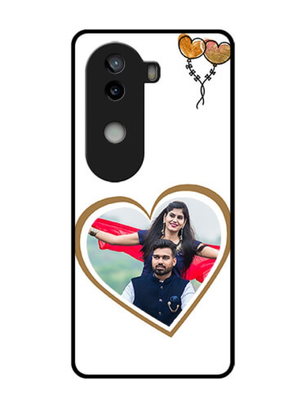 Custom iQOO Z9s 5G Custom Metal Phone Case - You and Me Design