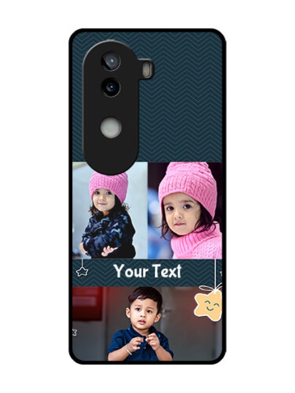 Custom iQOO Z9s 5G Custom Metal Phone Case - Hanging Stars Design