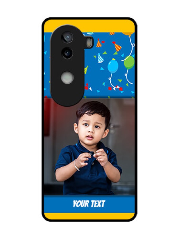 Custom iQOO Z9s 5G Custom Metal Phone Case - Birthday Wishes Design