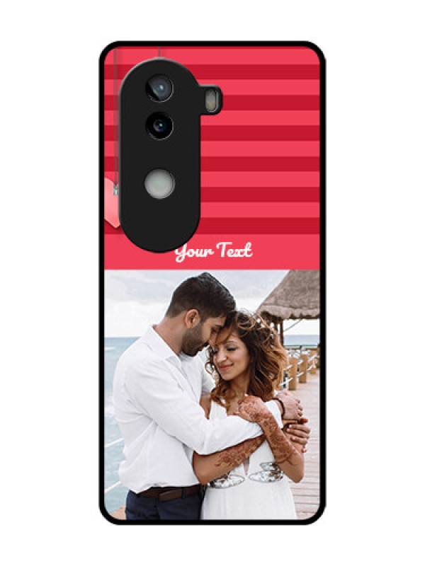 Custom iQOO Z9s 5G Custom Metal Phone Case - Valentines Day Design