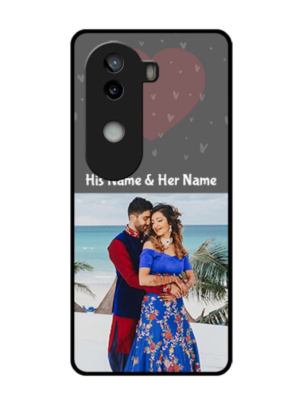 Custom iQOO Z9s 5G Custom Metal Phone Case - Buy Love Design With Photo Online