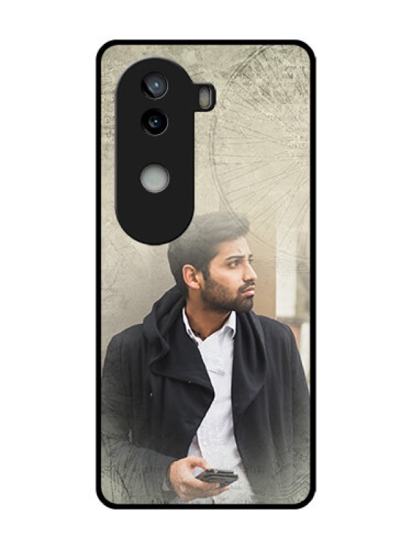 Custom iQOO Z9s 5G Custom Metal Phone Case - With Vintage Design