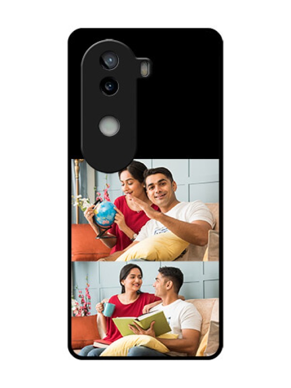 Custom iQOO Z9s 5G Custom Metal Phone Case - 2 Images Design