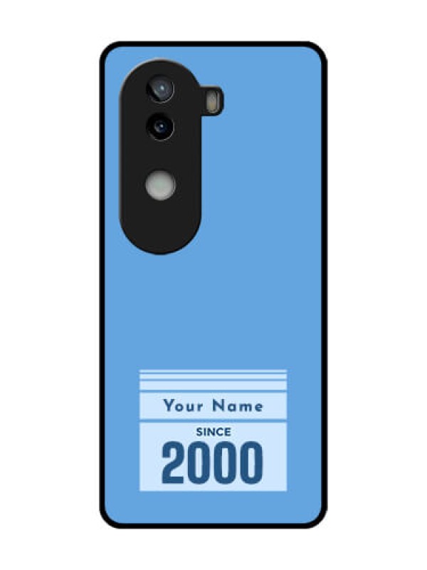 Custom iQOO Z9s 5G Custom Metal Phone Case - Custom Year Of Birth Design