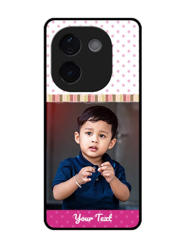 Custom iQOO Z9s Pro 5G Custom Metal Phone Case - Cute Girls Cover Design